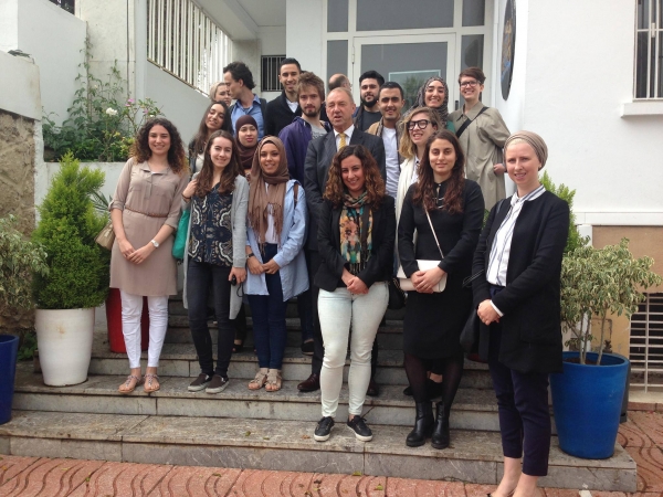 Studiereis Bridging Gaps Ambassade mei 2016
